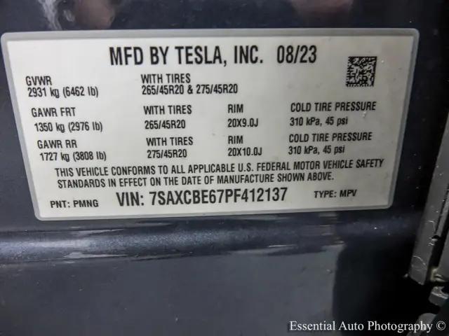 2023 Tesla Model X Plaid Tri Motor All-Wheel Drive
