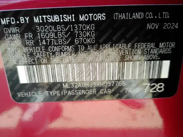 2024 Mitsubishi Mirage ES