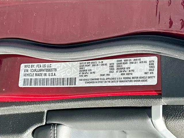 2026 Jeep Grand Cherokee L Limited 4x2