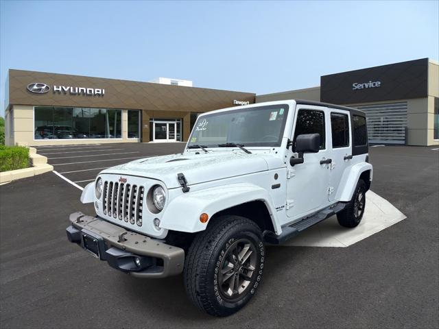 2017 Jeep Wrangler Unlimited 75th Anniversary Edition 4x4 for sale in MIDDLETOWN, RI