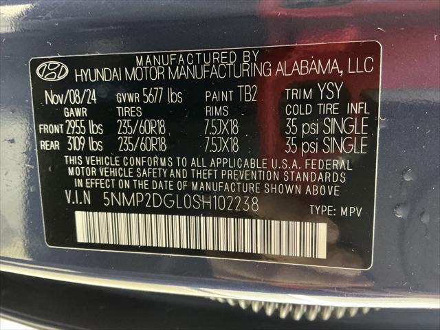 2025 Hyundai Santa Fe SEL
