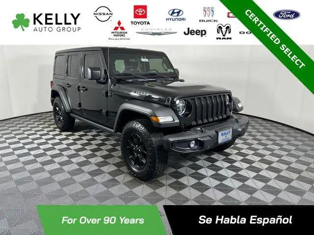2022 Jeep Wrangler Unlimited Willys 4x4 for sale in Easton, PA