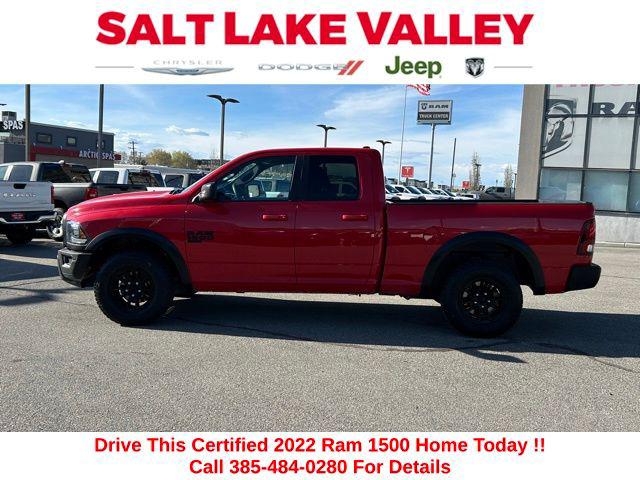 2022 Ram 1500 Classic Warlock Quad Cab 4x4 6'4" Box