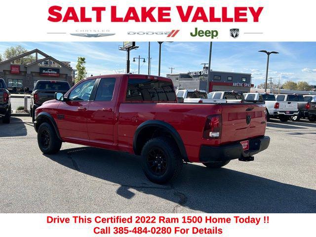 2022 Ram 1500 Classic Warlock Quad Cab 4x4 6'4" Box