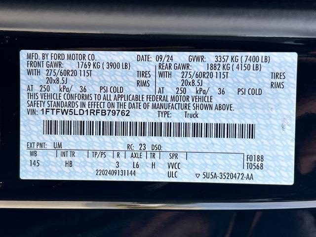 2024 Ford F-150 LARIAT