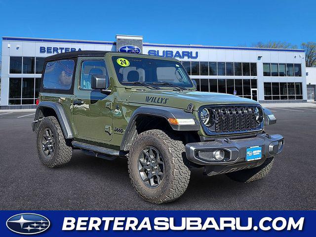 2024 Jeep Wrangler 2-Door Willys 4x4 for sale in West Springfield, MA