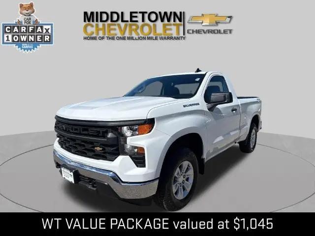 2024 Chevrolet Silverado 1500 4WD Regular Cab Standard Bed WT for sale in Middletown, CT