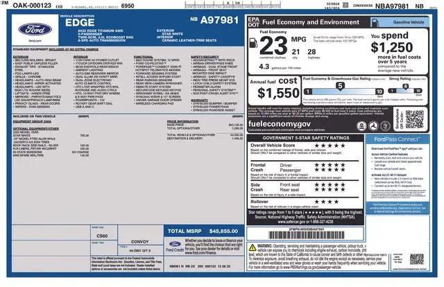 2022 Ford Edge Titanium