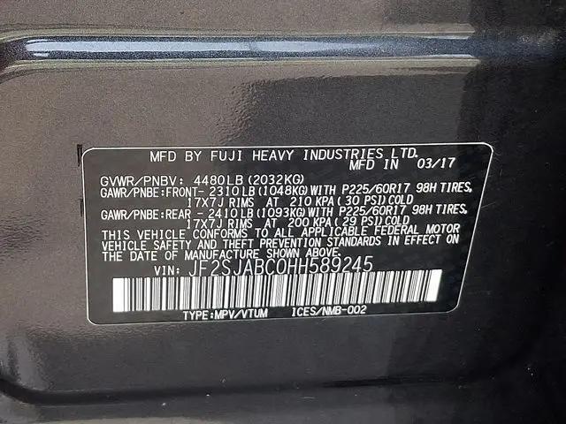 2017 Subaru Forester 2.5i