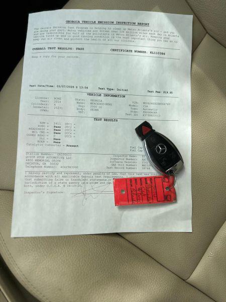 2014 Mercedes-Benz CLA CLA 250