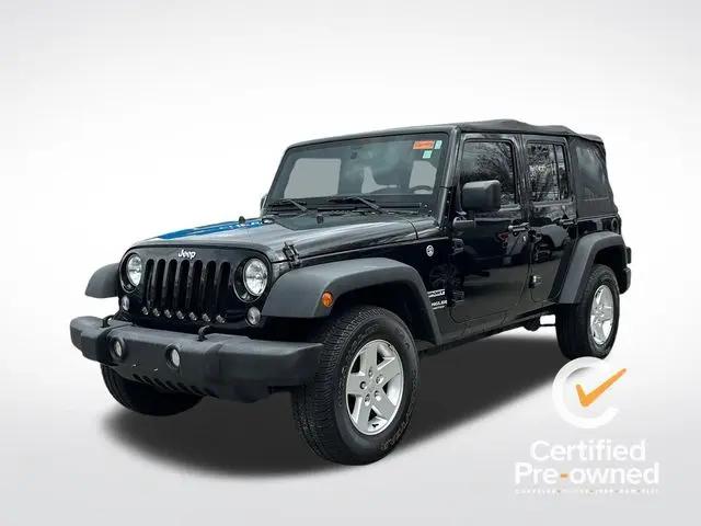 2016 Jeep Wrangler Unlimited Sport for sale in Torrington, CT