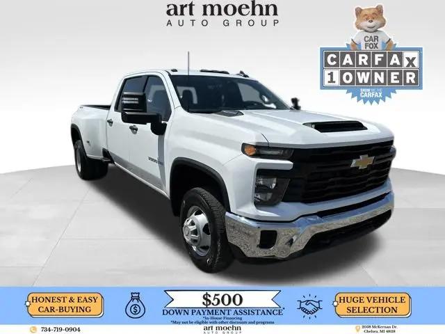 2024 Chevrolet Silverado 3500HD 4WD Crew Cab Long Bed Work Truck for sale in Chelsea, MI