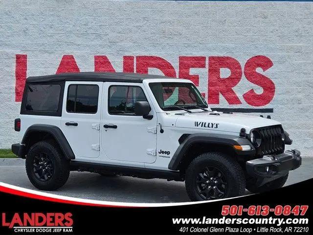2022 Jeep Wrangler Unlimited Willys Sport 4x4 for sale in Little Rock, AR