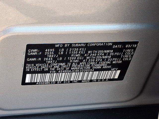 2019 Subaru Outback 2.5i Limited