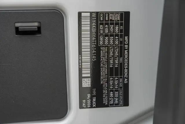 2026 Mercedes-Benz Sprinter 2500 Standard Roof 4-Cyl Diesel