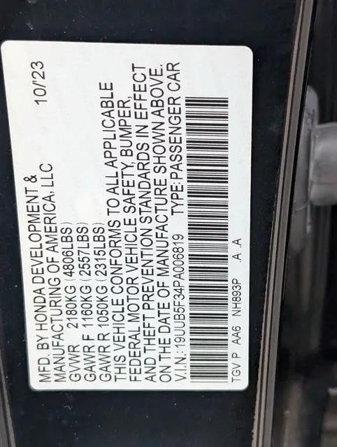 2023 Acura TLX Standard