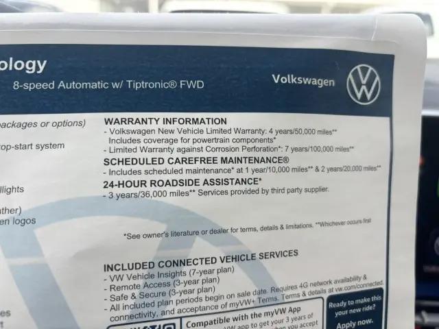 2026 Volkswagen Atlas SE with Technology