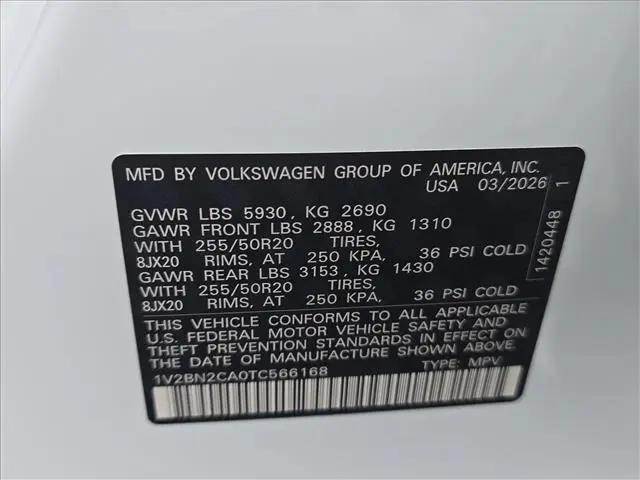 2026 Volkswagen Atlas SEL