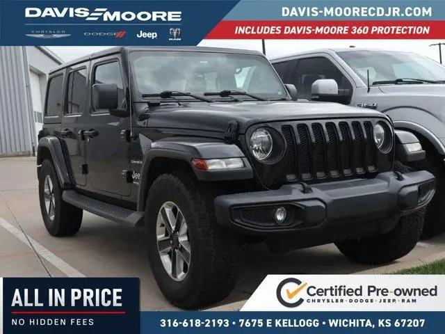 2019 Jeep Wrangler Unlimited Sahara 4x4 for sale in Wichita, KS