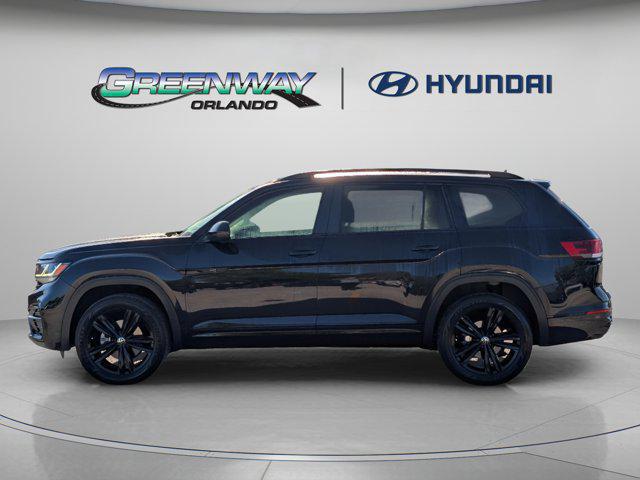 2023 Volkswagen Atlas 3.6L V6 SEL R-Line Black