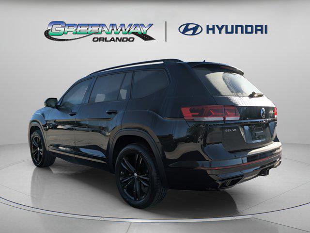 2023 Volkswagen Atlas 3.6L V6 SEL R-Line Black