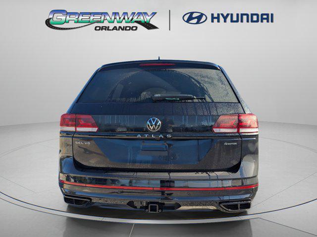2023 Volkswagen Atlas 3.6L V6 SEL R-Line Black