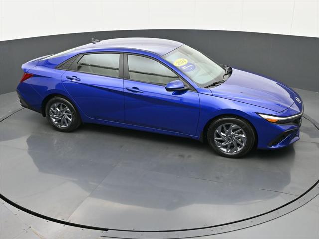 2024 Hyundai Elantra Hybrid Blue