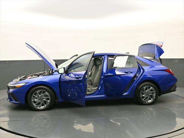 2024 Hyundai Elantra Hybrid Blue