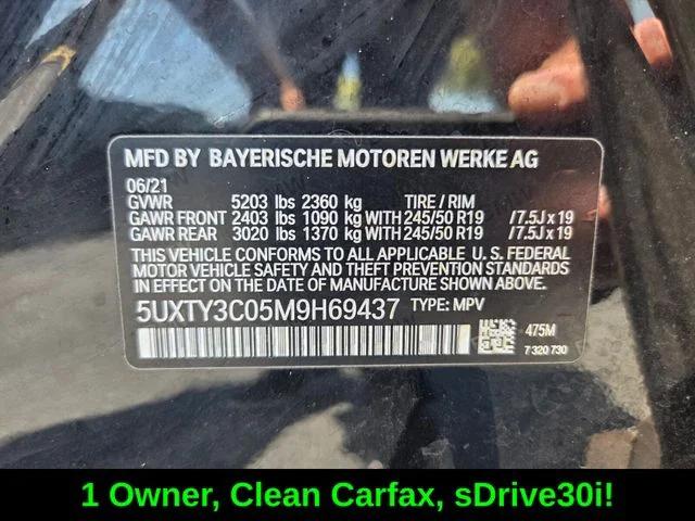 2021 BMW X3 sDrive30i