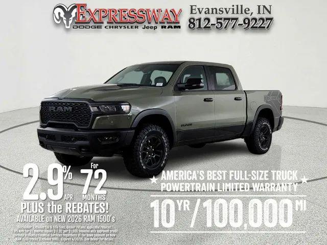 2026 Ram 1500 Rebel Crew Cab 4x4 5'7" Box for sale in Evansville, IN