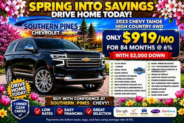 2023 Chevrolet Tahoe 4WD High Country