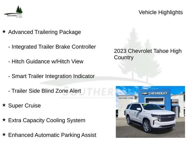 2023 Chevrolet Tahoe 4WD High Country