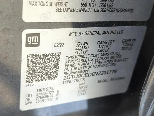 2022 GMC Sierra 1500 Limited 4WD Crew Cab Short Box Elevation