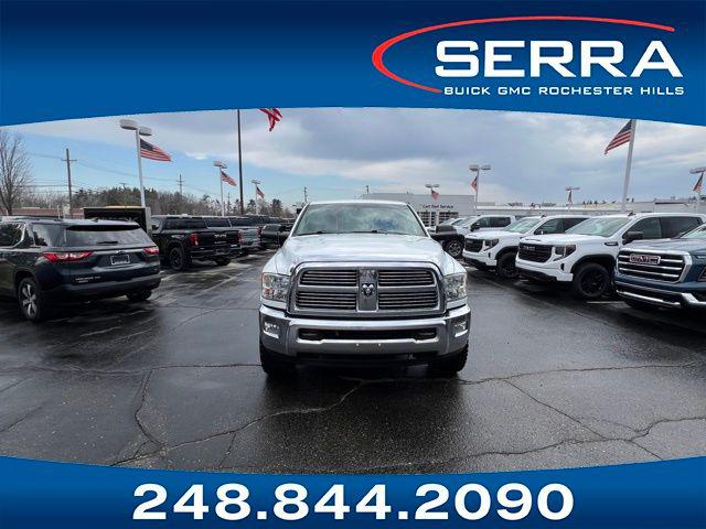 Bright White Clearcoat 2012 RAM 2500 SLT Crew Cab 4WD Pickup Truck Four-Wheel Drive Automatic