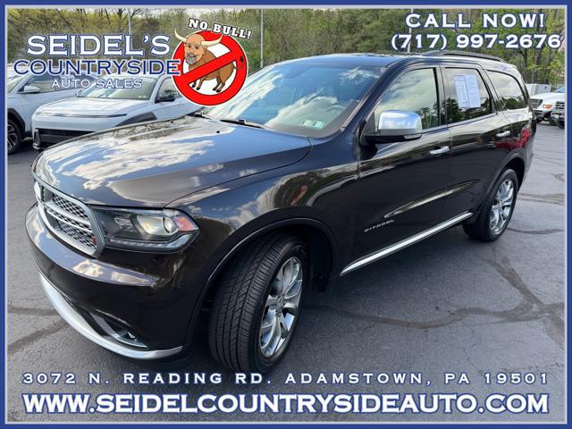 2017 Dodge Durango Citadel Anodized Platinum AWD