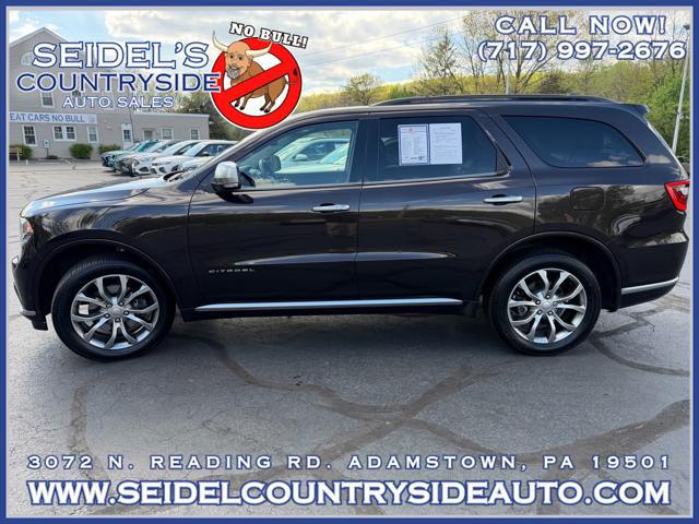 2017 Dodge Durango Citadel Anodized Platinum AWD