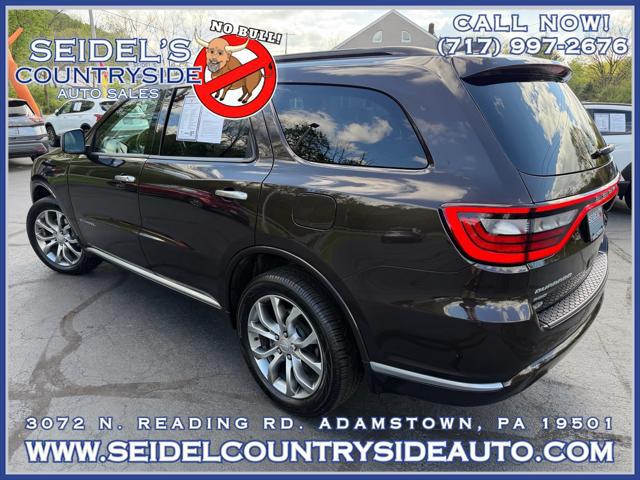 2017 Dodge Durango Citadel Anodized Platinum AWD