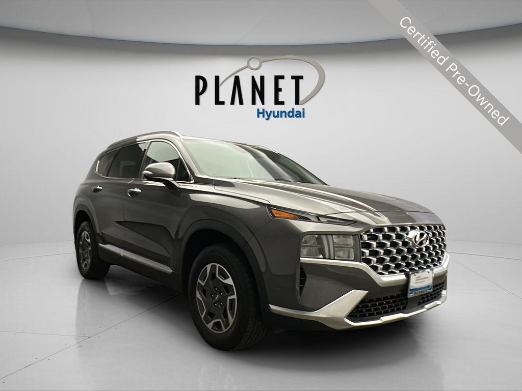 2022 Hyundai Santa Fe Hybrid Blue