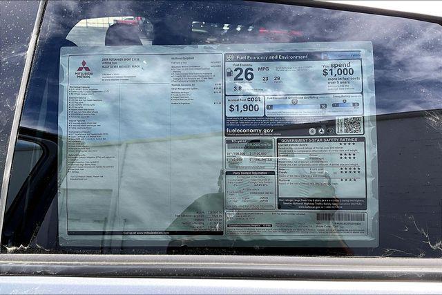 2026 Mitsubishi Outlander Sport 2.0 ES