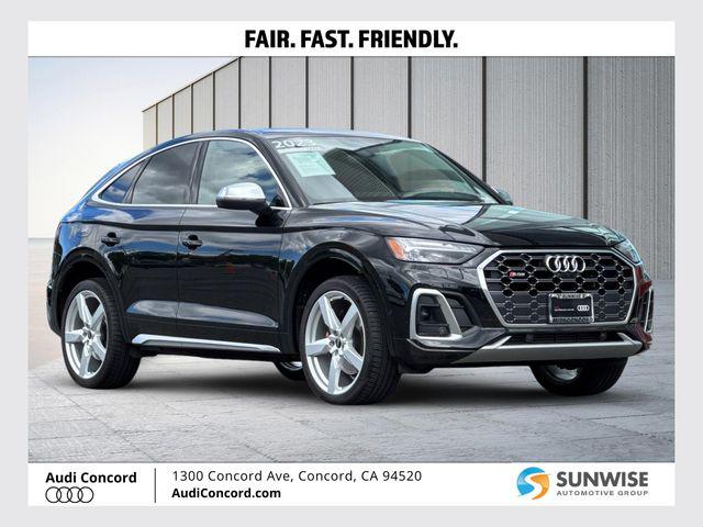Mythos Black Metallic 2023 Audi SQ5 Sportback 3.0T quattro Prestige AWD Sedan All-Wheel Drive Automatic