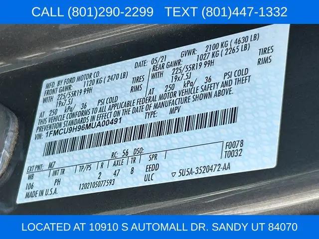 2021 Ford Escape SEL