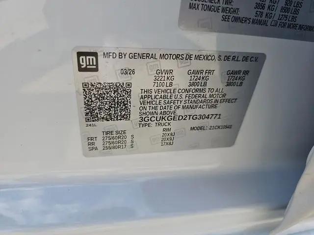 2026 Chevrolet Silverado 1500 4WD Crew Cab Short Bed LTZ