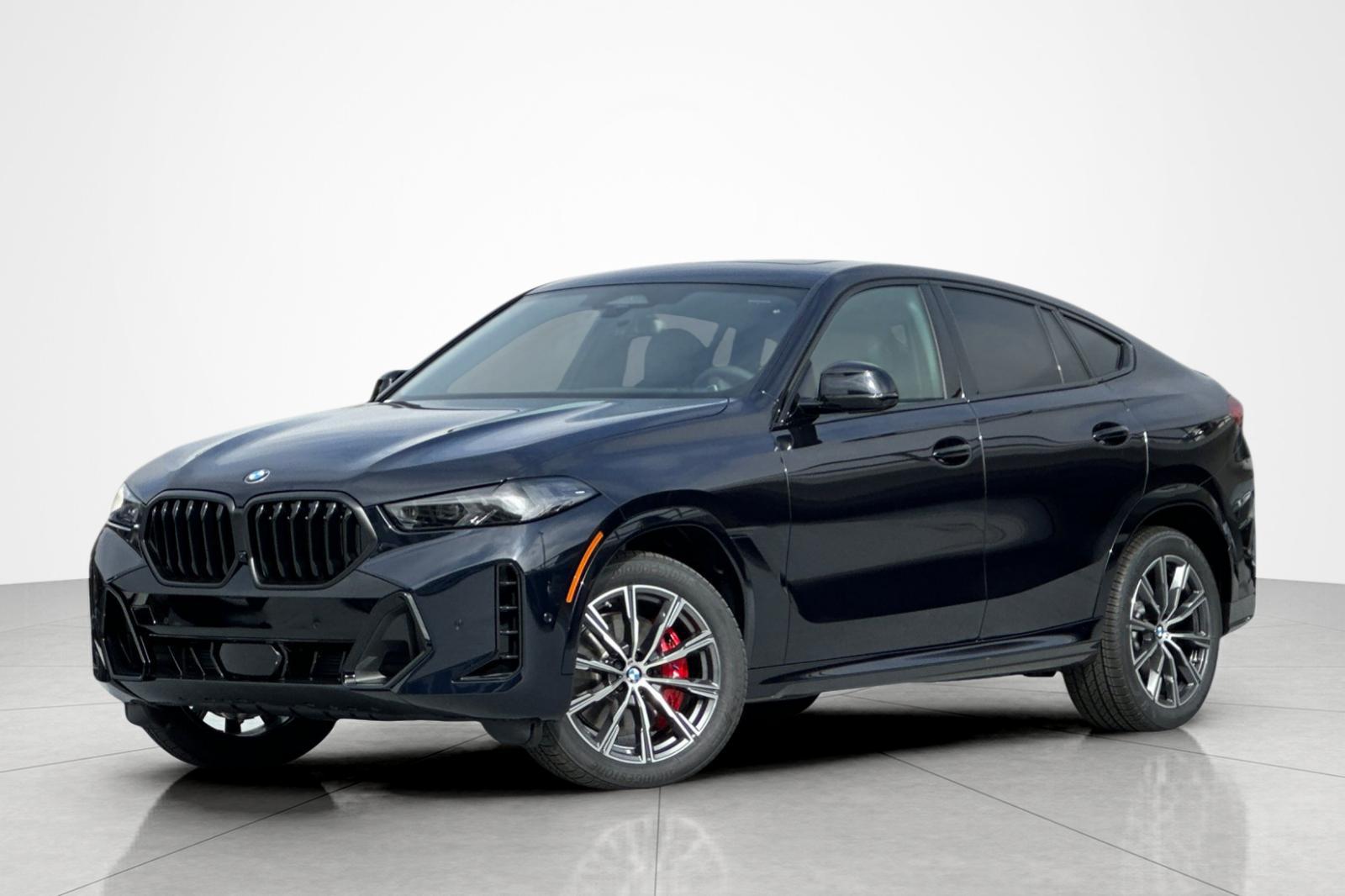 Carbon Black Metallic 2026 BMW X6 xDrive40i SUV / Crossover All-Wheel Drive Automatic