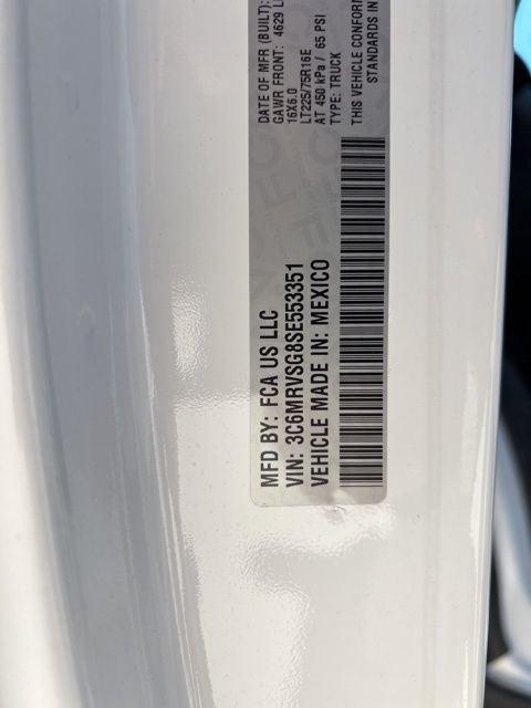 2025 Ram ProMaster Cargo Van Tradesman Super High Roof 159" WB EXT w/Pass Seat