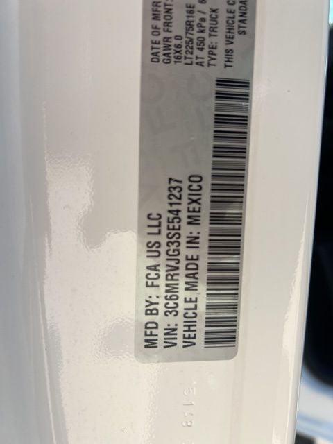 2025 Ram ProMaster Cargo Van Tradesman High Roof 159" WB EXT