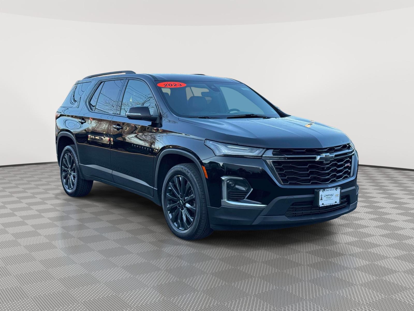 Mosaic Black Metallic 2023 Chevrolet Traverse RS AWD SUV / Crossover Four-Wheel Drive Automatic
