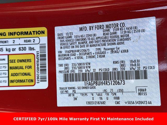 2024 Ford Mustang EcoBoost Premium Convertible