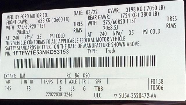 2022 Ford F-150 XLT