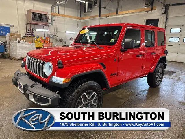 2025 Jeep Wrangler 4-Door Sahara 4x4 for sale in South Burlington, VT