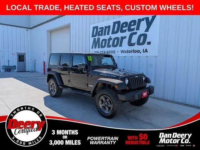 2012 Jeep Wrangler Unlimited Rubicon for sale in Waterloo, IA